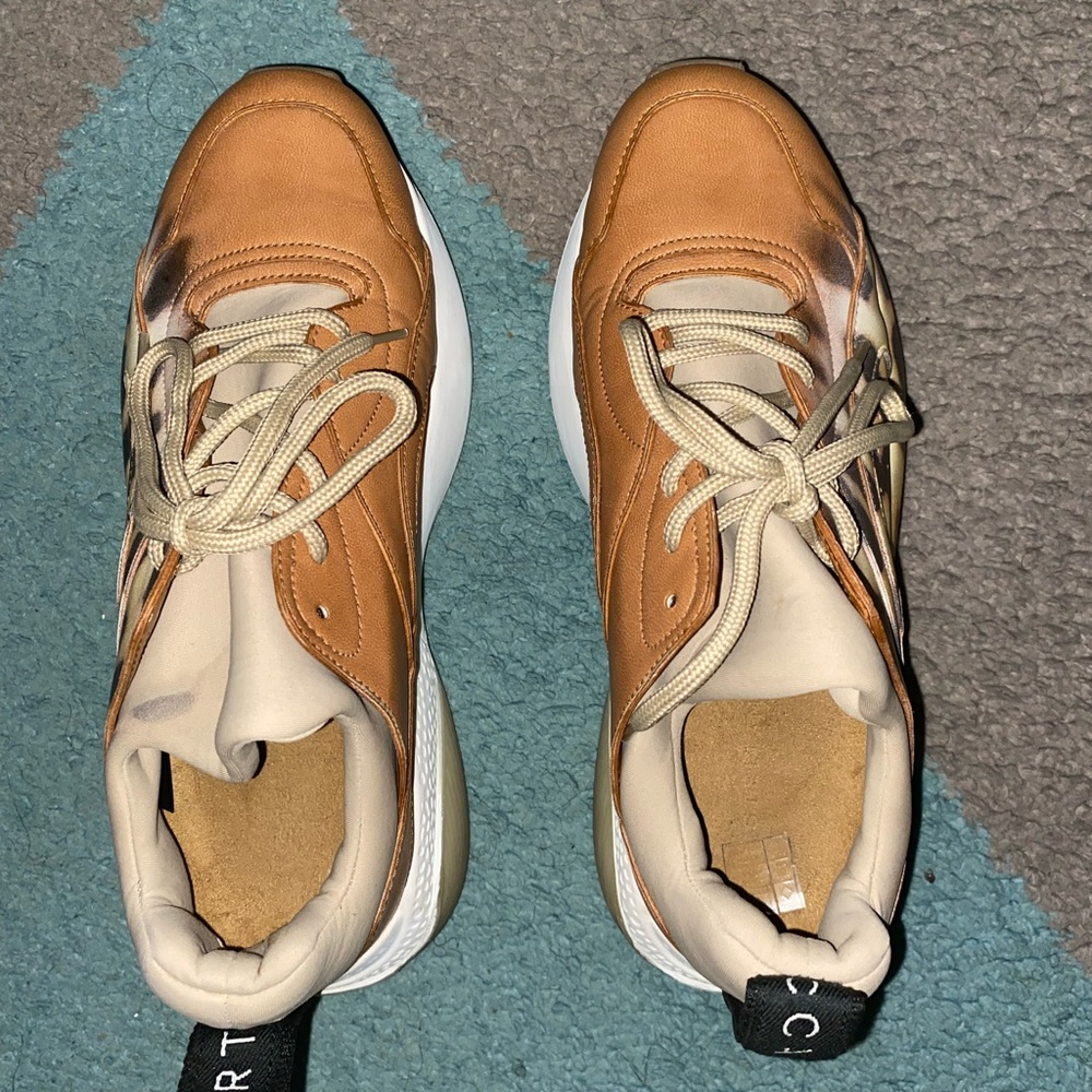 Stella McCartney Brown animal print trainers - Picture 2 of 5